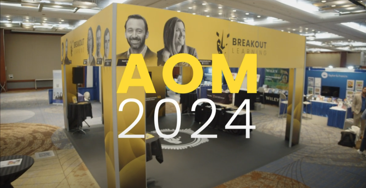 Breakout Learning Captivates Audiences at AOM 2024